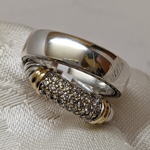 David Yurman Inspired Ring Etsy