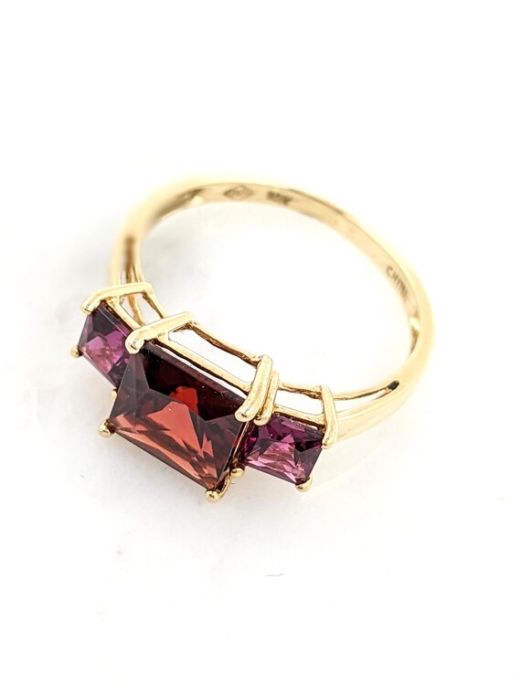 Garnet and Ruby Lab Ruby Ring - image 3