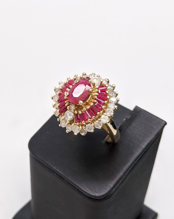 Ruby Ballerina Ring - image 1