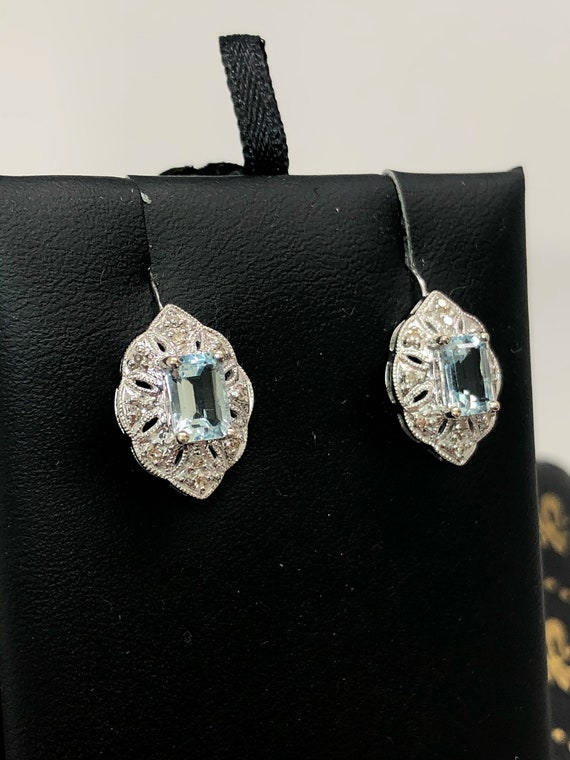 Aquamarine Earrings