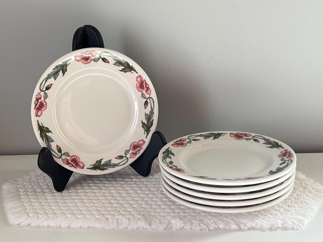 Mayer China Beaver Falls PA USA Pink Poppy Pattern Restaurant Ware ...