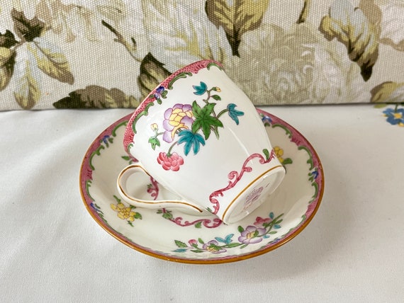 Antique Minton Tea Cup & Saucer (item #1420766)