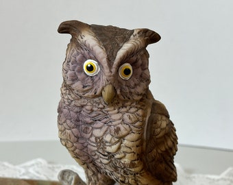 Vtg OWL Bird Figurine Sculpture Statue KW866 | Lefton Vtg OWL Bird Figurine Sculpture Statue KW866 | Lefton