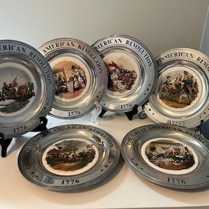 1976 American Bicentennial Commemorative Plate - Etsy