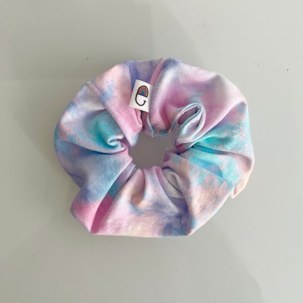 superschöner 90ies Scrunchie in Pastellfarben