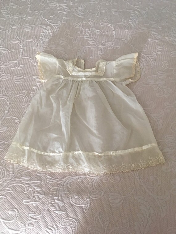 1950s Handmade Baby dress