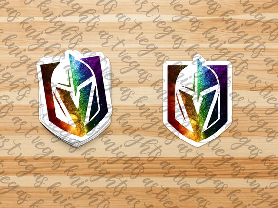 Pride Las Vegas Golden Knights Vegas Knights Primary Logo Etsy