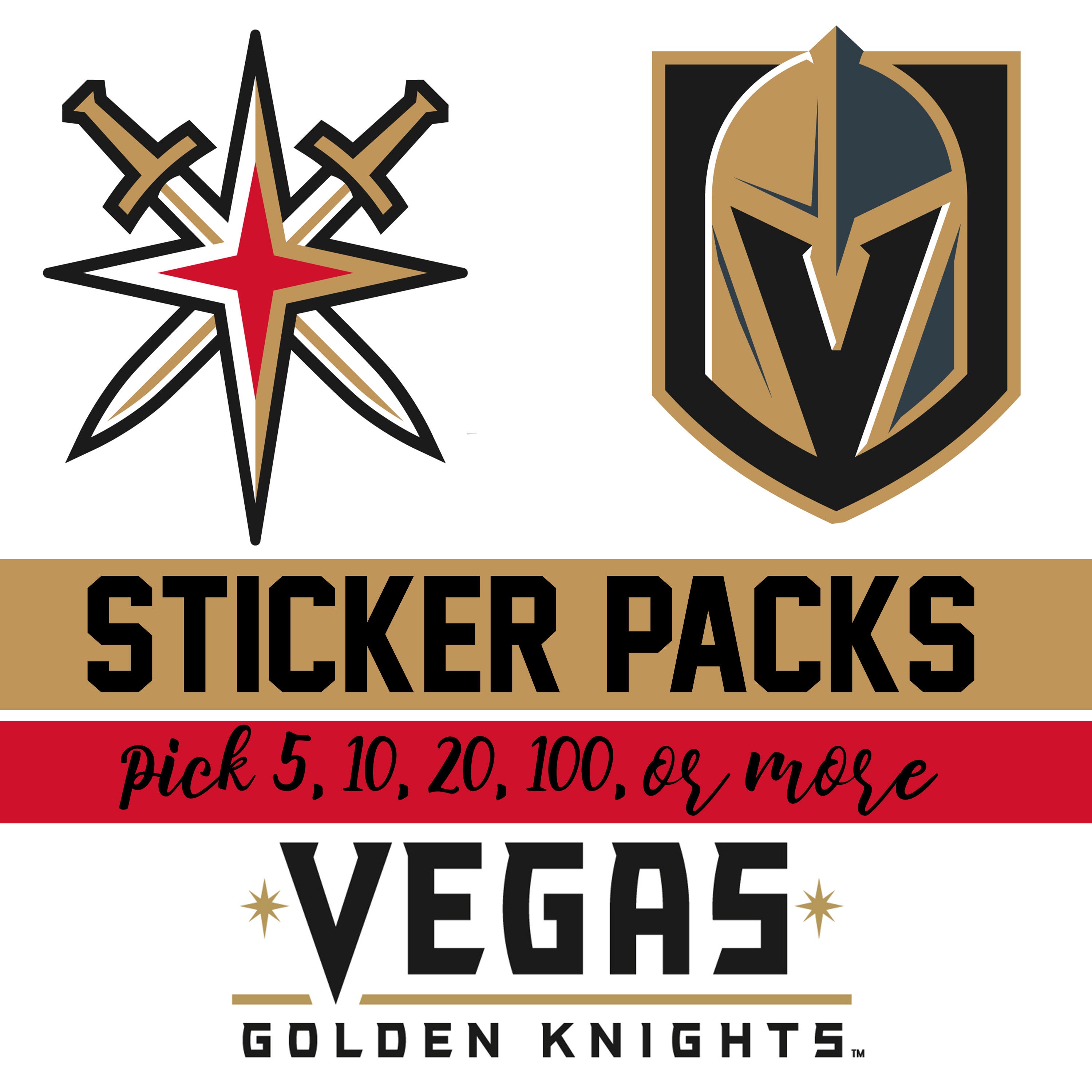 Las Vegas Golden Knights Window Stickers Decals Custom Logos Stickers Scrapbooking Dalasmaker Se
