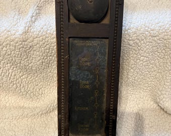 Butler Call Box Antique Victorian 1890s Butler’s Call Box Annunciator- COMPLETE! - Etsy