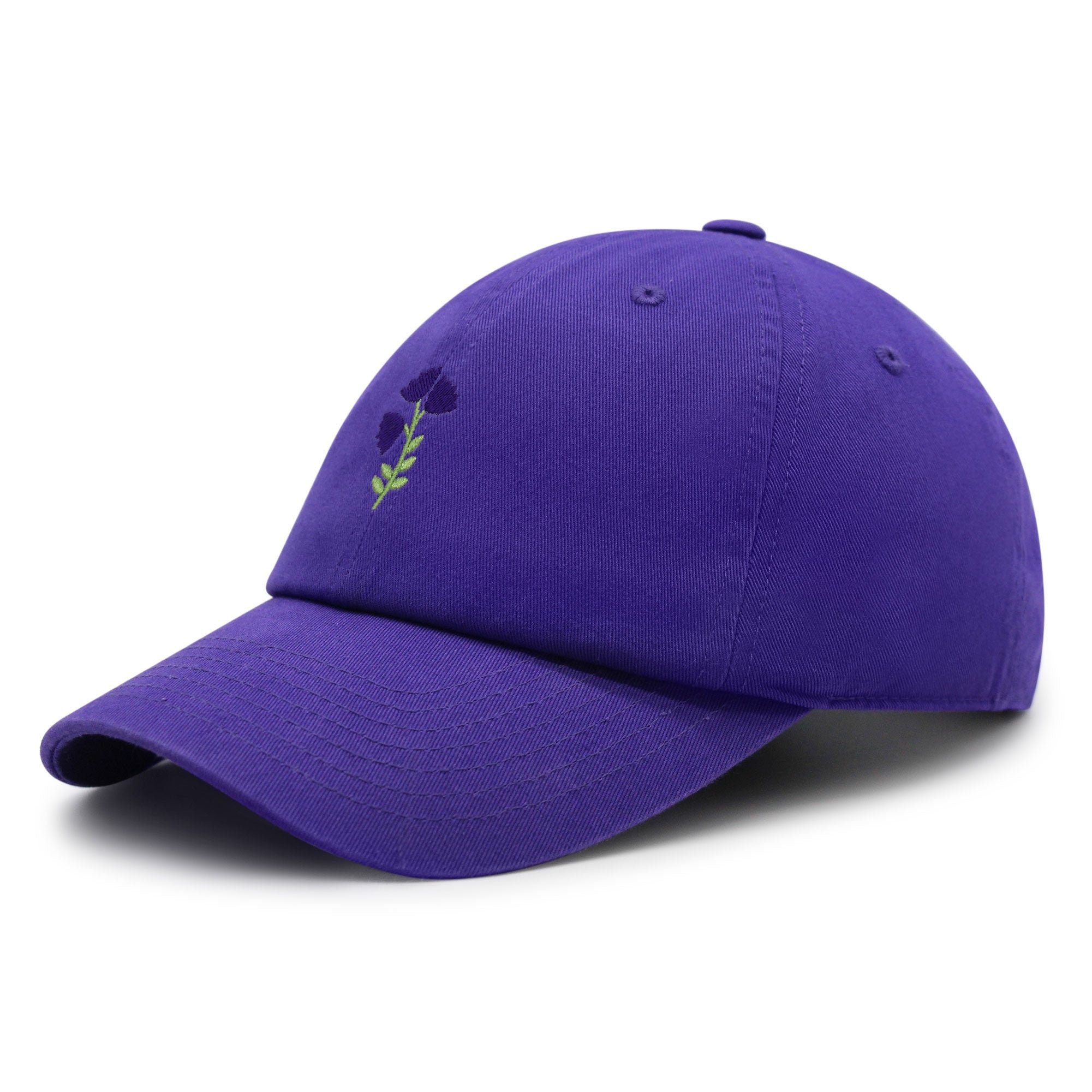 Unisex Purple Embroidered Bow Tie 100%Cotton Adjustable Fit Classic Baseball Cap Compass Embroidered Baseball Cap Premium Hat Adventure  main image 2