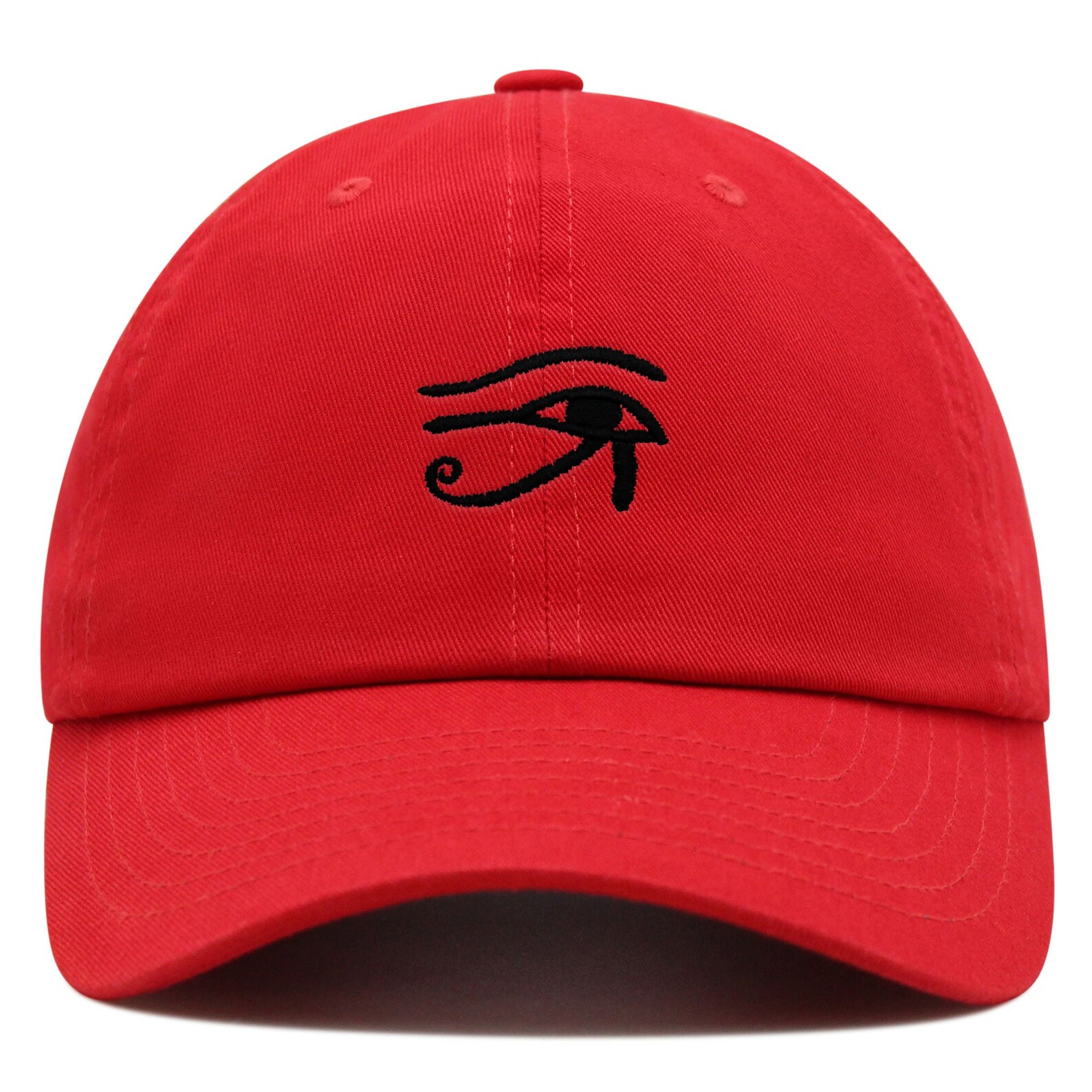Eye of Horus Premium Dad Hat Embroidered Baseball Cap Eyes Etsy