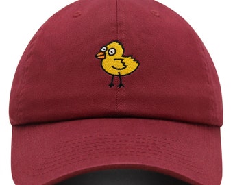 Embroidered Bird Dad Hat - Premium Cotton Baseball Cap