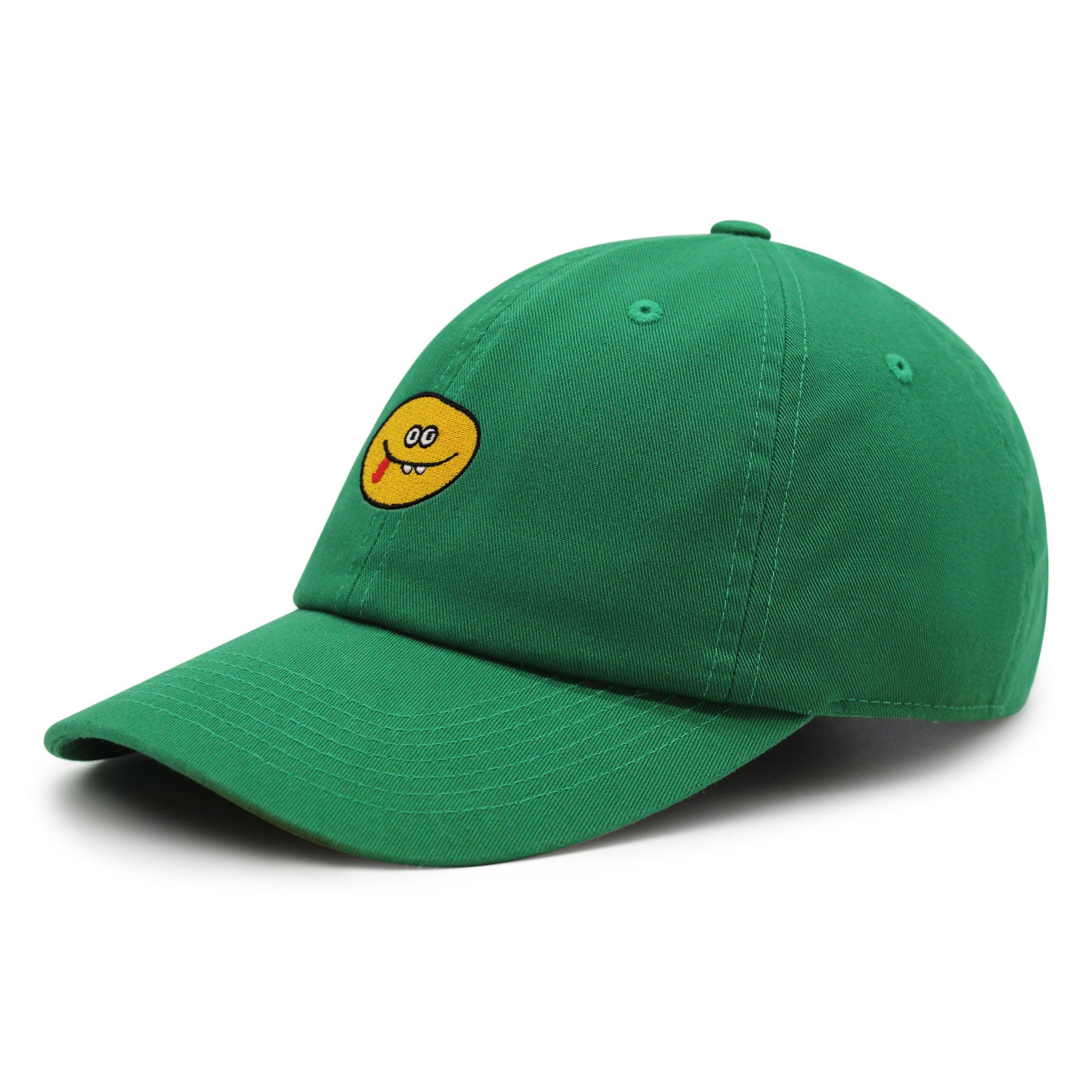 Smiley Face Baseball Cap | Dad Hat - Kicks Shoelaces