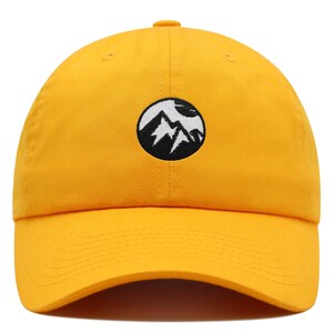 Winter Mountin Premium Dad Hat Embroidered Cotton Baseball Cap
