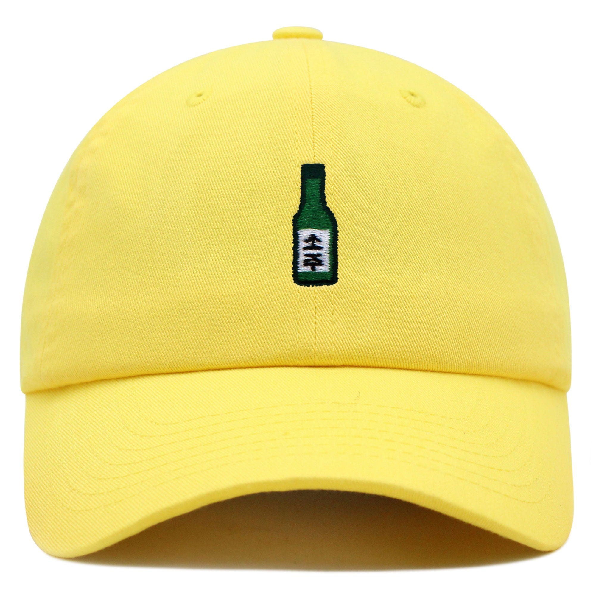 Soju Premium Dad Hat Embroidered Baseball Cap Korean Korea Spirit