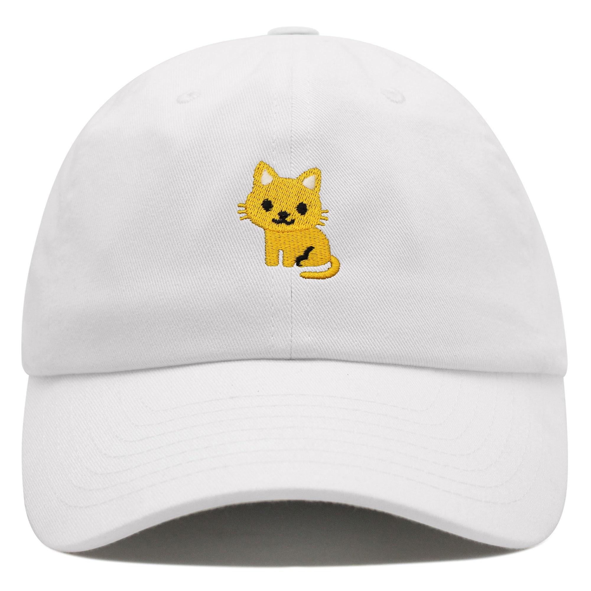 Cat Premium Dad Hat Embroidered Baseball Cap Cute
