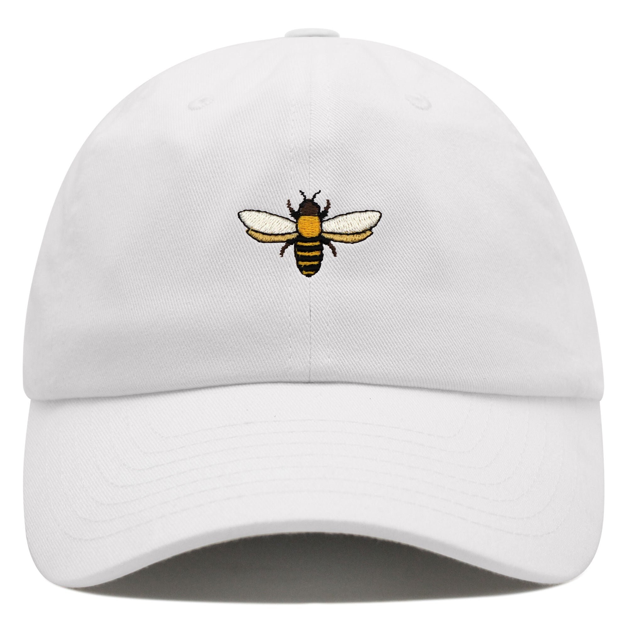 Bee Premium Dad Hat Embroidered Baseball Cap Insect Honey