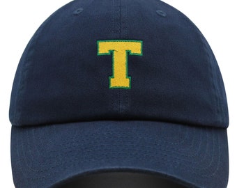Custom 'J' Initial Embroidered Dad Hat - Adjustable Cotton Baseball Cap, Unisex - View #10