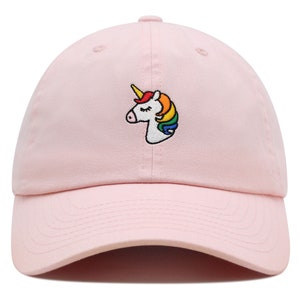 Unicorn Premium Dad Hat Embroidered Baseball Cap Horse