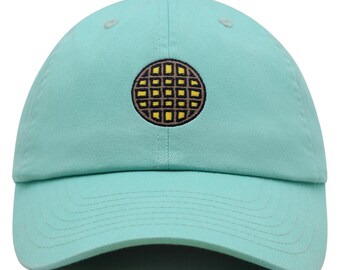 Waffle Premium Dad Hat Embroidered Baseball Cap Belgian Foodie