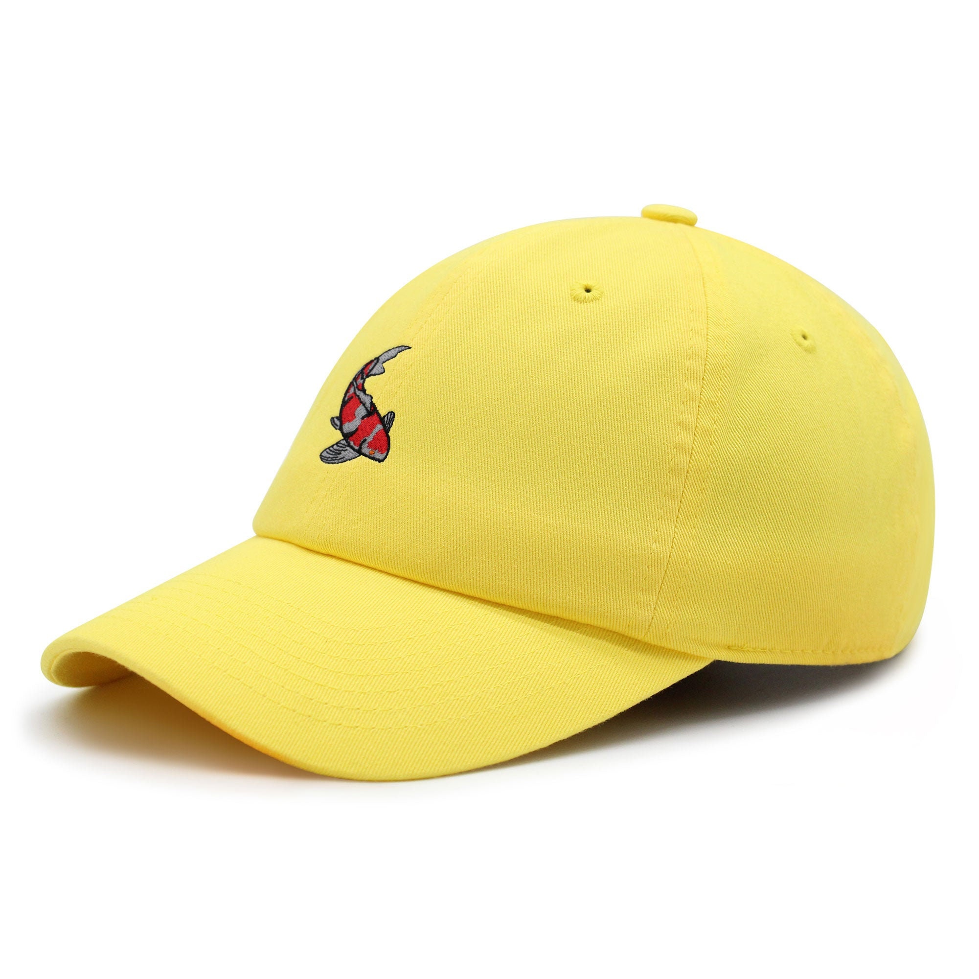 Koi Fish Premium Dad Hat Embroidered Baseball Cap Japan