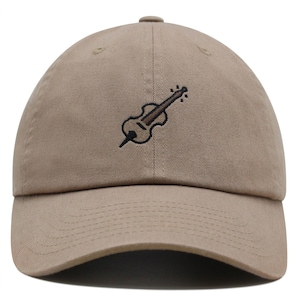 Cello Premium Dad Hat Embroidered Baseball Cap Instrument Musician