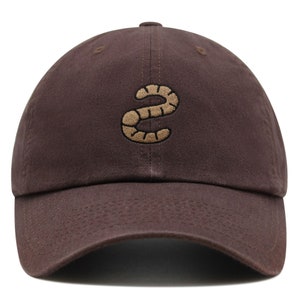 Worm Simple Premium Dad Hat Embroidered Cotton Baseball Cap Insect