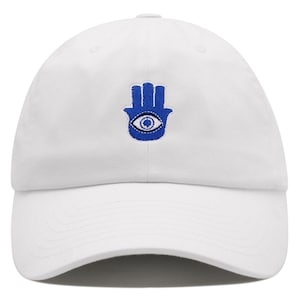 Hamsa Evil Eye Premium Dad Hat Embroidered Baseball Cap Turkey Spirit