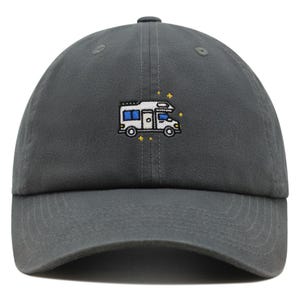 Embroidered RV Dad Hat: Cotton Baseball Cap for Camping