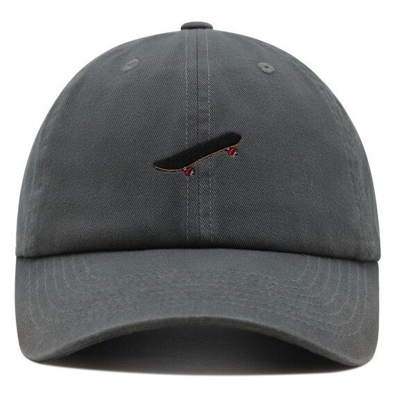Edgy Skateboard Premium Dad Hat Embroidered Cotton Baseball Cap