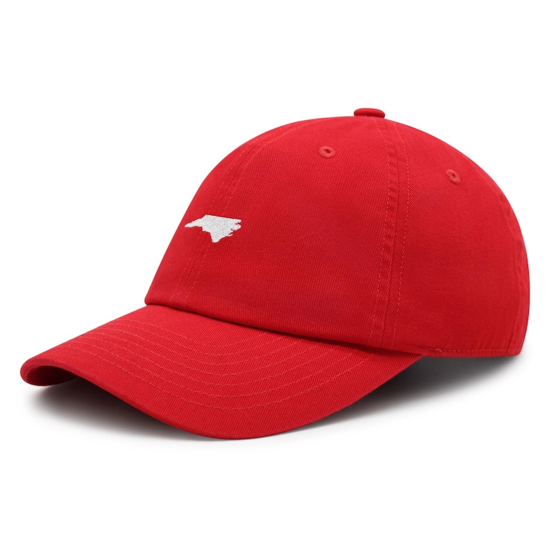 North Carolina State NC Premium Dad Hat Embroidered Cotton Baseball Cap TarHeel Carolina