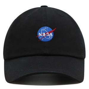 Small NASA Logo Premium Dad Hat Embroidered Cotton Baseball Cap Spaceflight Discovery