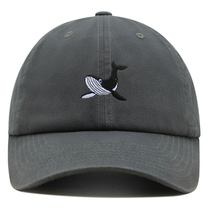 Humpback Whale Premium Dad Hat Embroidered Baseball Cap Ocean