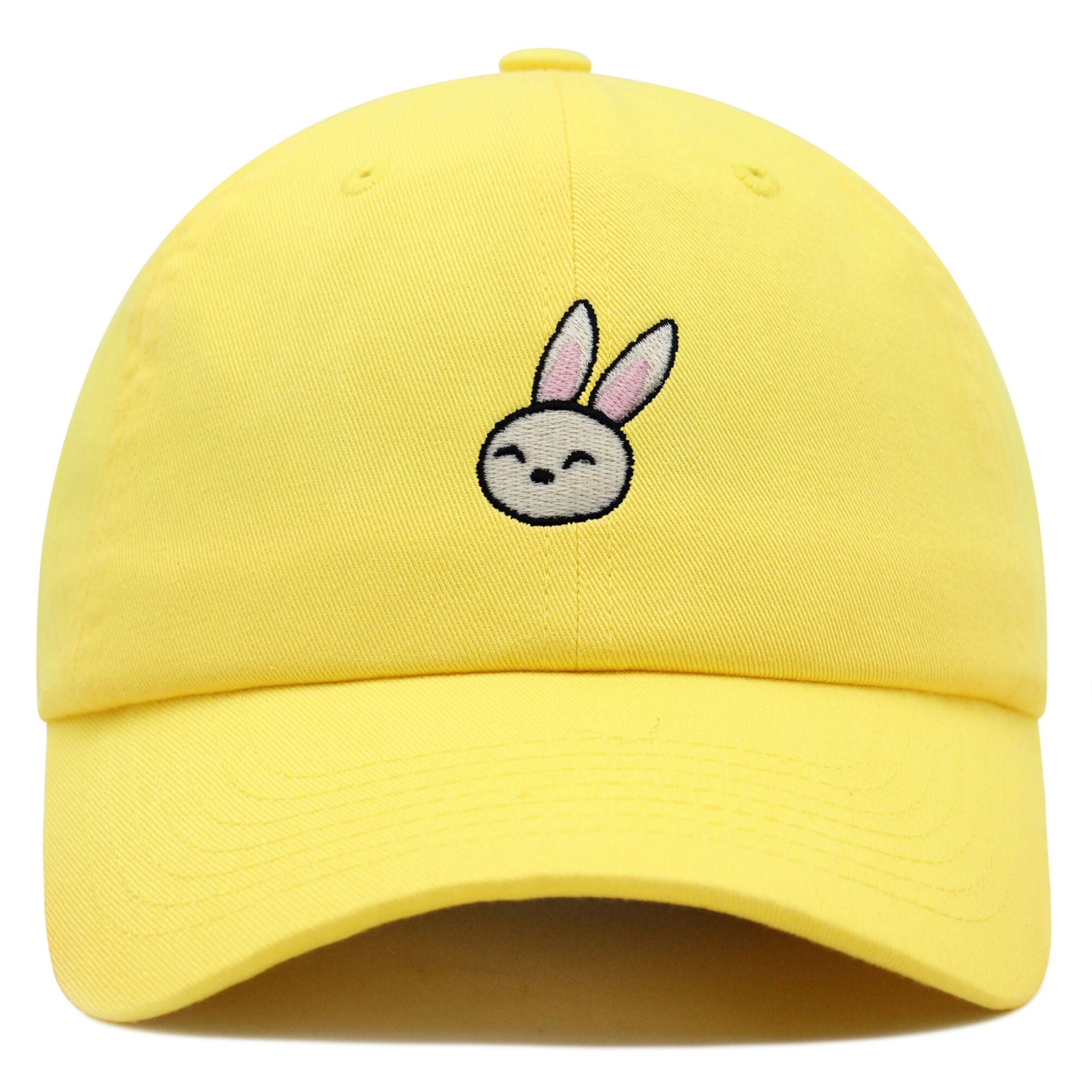 Cute Rabbit Premium Dad Hat Embroidered Baseball Cap Bunny