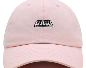 Piano Premium Dad Hat Embroidered Baseball Cap Music