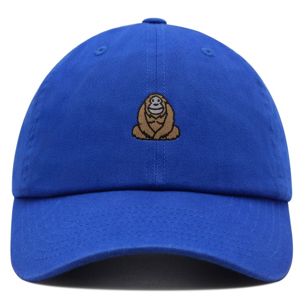 Orangutan Premium Dad Hat Embroidered Baseball Cap Sumatran Monkey