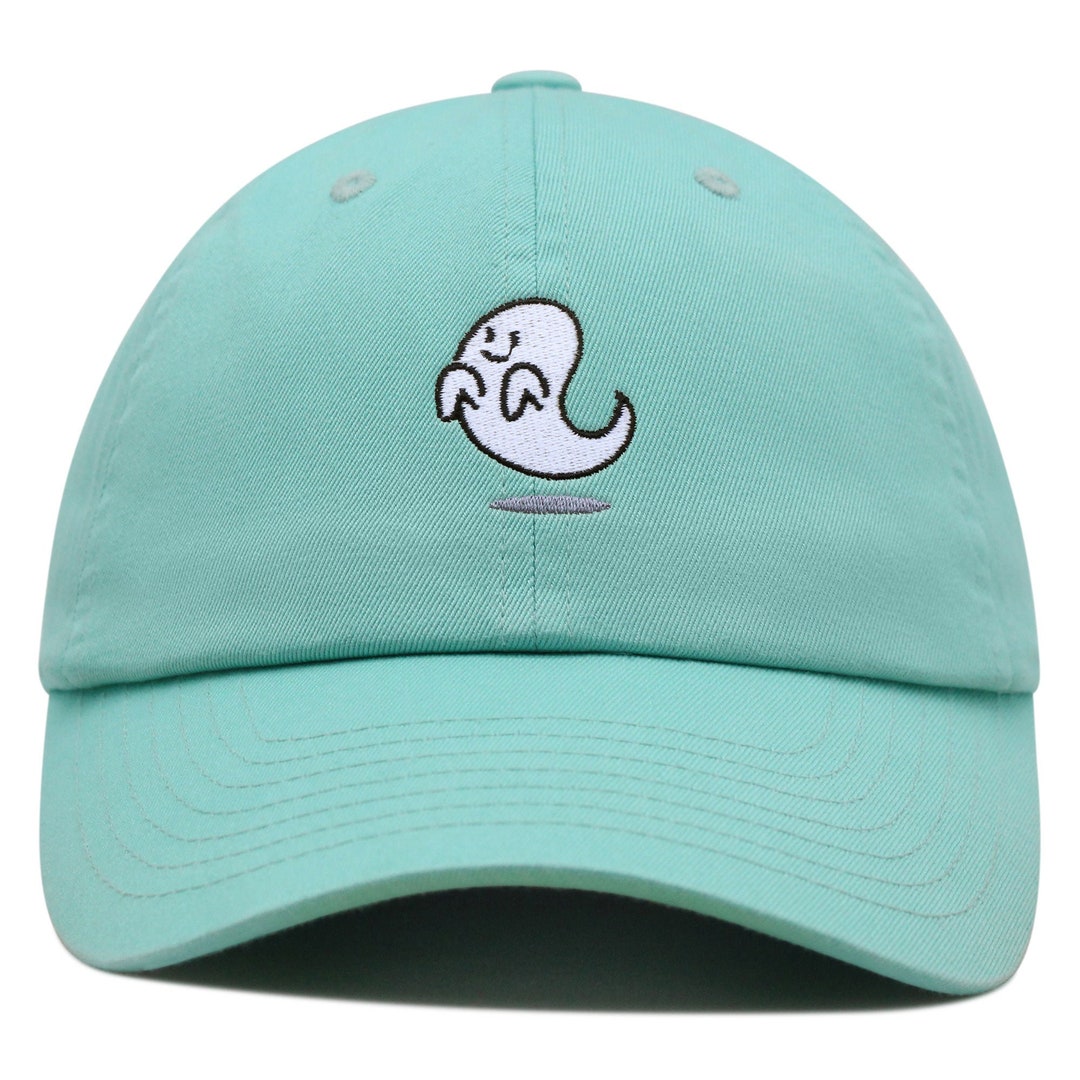 Graveyard Ghost Premium Dad Hat Embroidered Baseball Cap Cute Ghost - Etsy