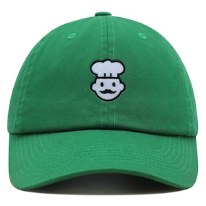 Embroidered Chef Hat: Cotton Baseball Cap