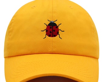 Ladybug Premium Dad Hat Embroidered Baseball Cap Insect