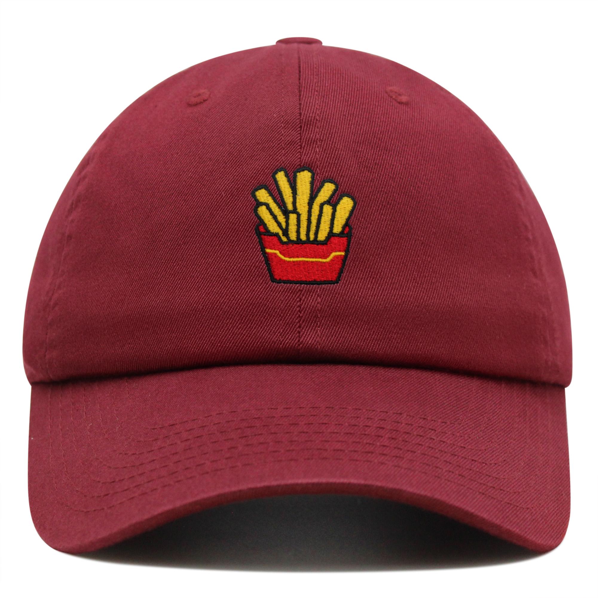 SMALL FRY × Russet Burbank Dad Cap French Frys Premium Dad Hat Embroidered Cotton Baseball Cap French
