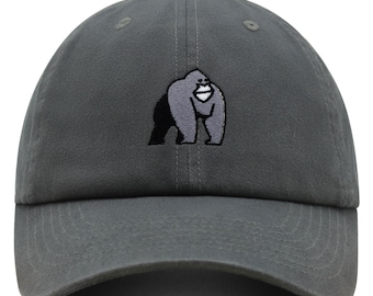 Ape Premium Dad Hat Embroidered Baseball Cap King Kong Orangutan
