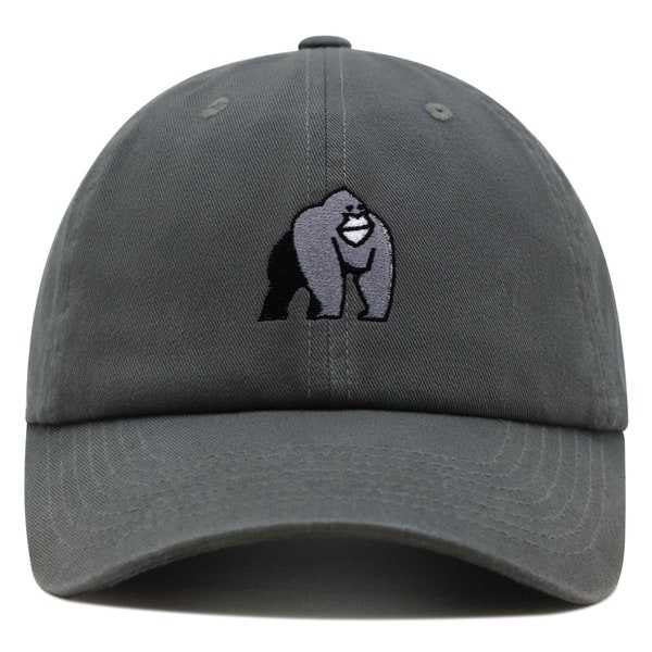 Ape Premium Dad Hat Embroidered Baseball Cap King Kong Orangutan