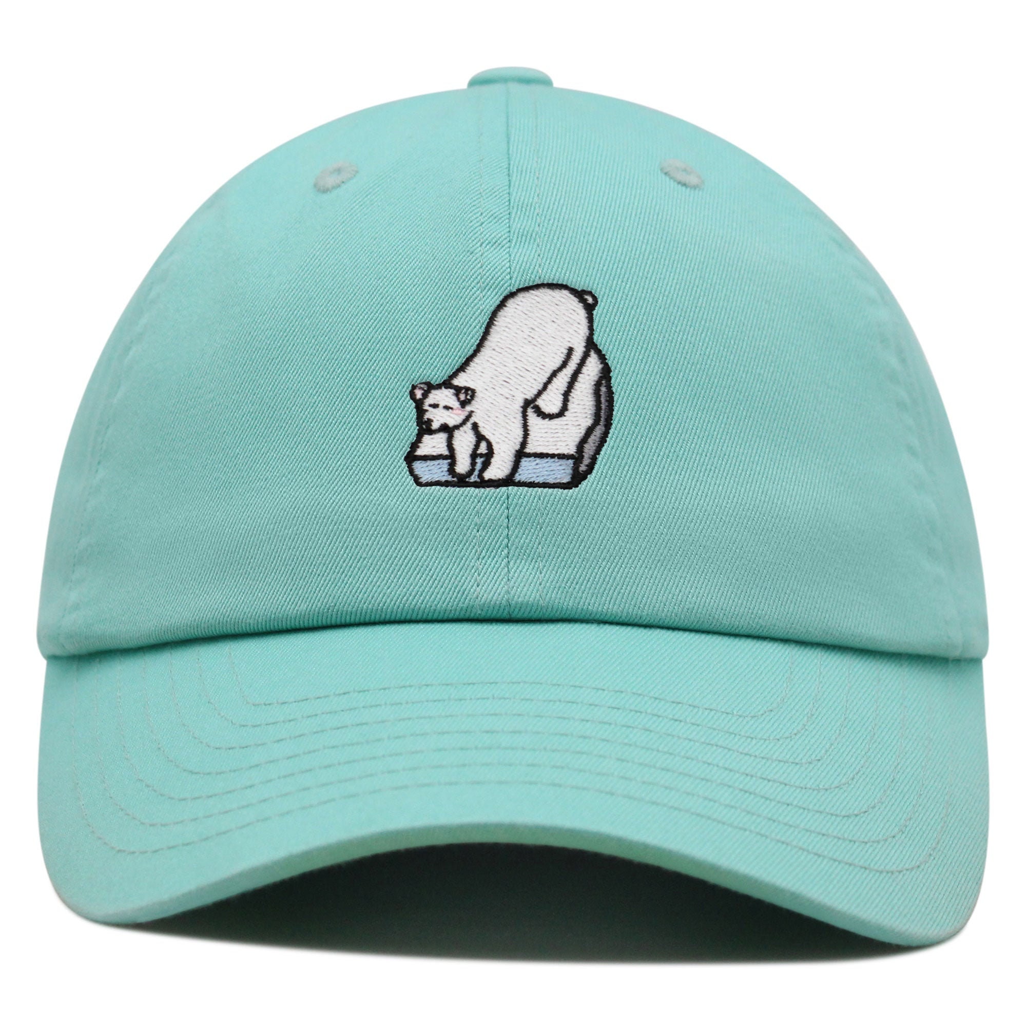 Polar Bear Premium Dad Hat Embroidered Baseball Cap Coke Soda - Etsy