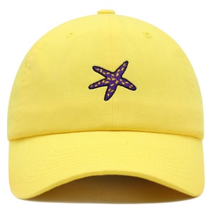 Starfish Premium Dad Hat Embroidered Baseball Cap Sea
