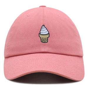 Eistüte Premium Dad Hat Bestickte Baseballmütze Foodie