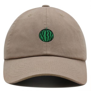 Watermelon Premium Dad Hat Embroidered Baseball Cap Fruit