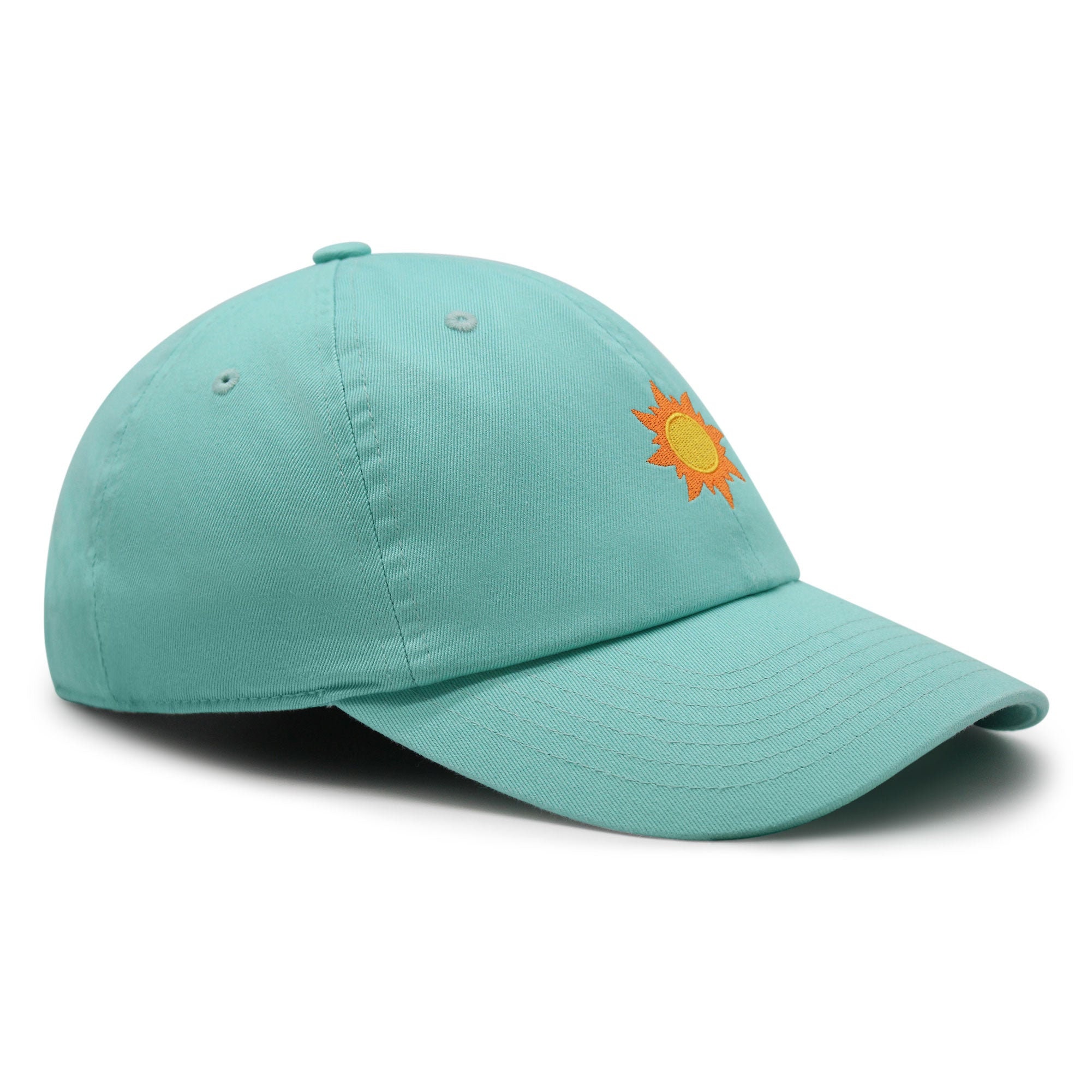 Sun Premium Dad Hat Embroidered Baseball Cap Sunny Logo - Etsy