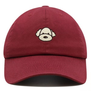 Poodle Premium Dad Hat Embroidered Baseball Cap Dog Puppy