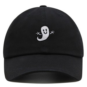 Ghost Premium Dad Hat Embroidered Baseball Cap Halloween Scary