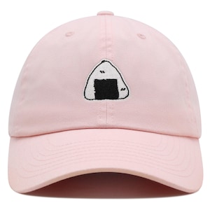 Onigiri Premium Dad Hat Embroidered Cotton Baseball Cap Riceball Sushi